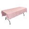 Checkered Rectangular Tablecloth 60 x 90 Inch Reversible Polyester Gingham Table Cover 9 Colors